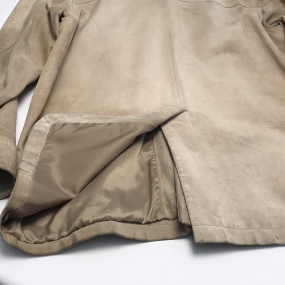 Mens Jones New York Vintage Suede Button Down Jacket/Blazer - Picture 9 of 15